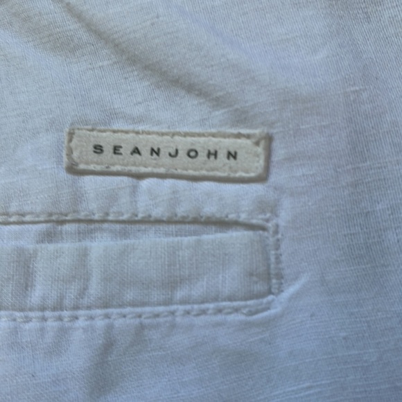 Sean John white shorts size 40 - Picture 2 of 4